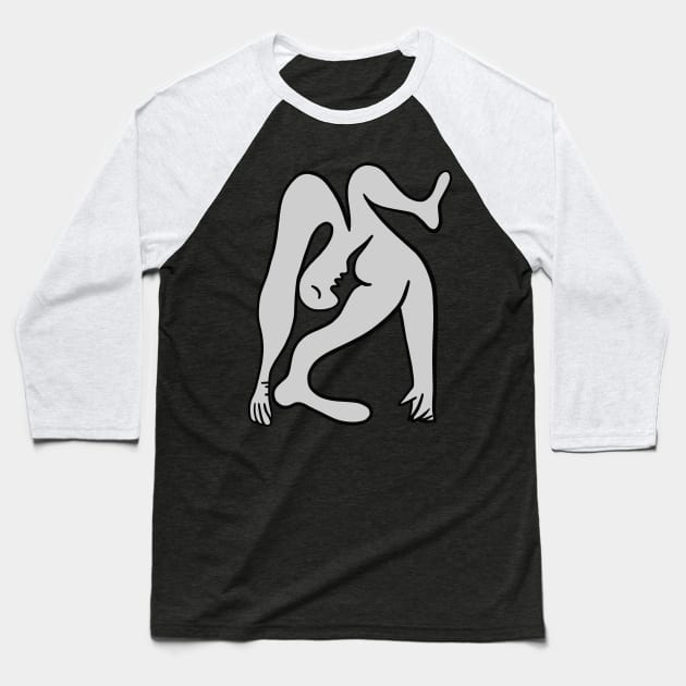 Artwork - Acrobat Baseball T-Shirt by isstgeschichte